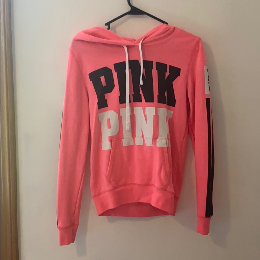 Pink hoodie